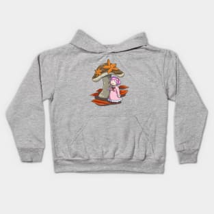 Little Autumn Forest Kids Hoodie